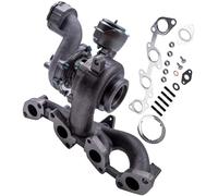 Car Turbo Charger Compatible with Chrysler for Sebring 2.0 for CRD 2007 2008 2009 2010 03G253019H 756062-1 Car Accessories Turbocharger Turbine Turbo Compressore