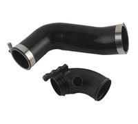 Car Turbo Inlet Outlet Upgrade Pipes Intake Tubes Turbo Muffler Delete FOR FOR S3 A3 FOR TT/TTS Air Intake(Army Green)