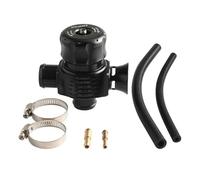 Car Turbo Valve,Engine Exhaust Valves Universal Turbo Diverter Dump Blow Off Valve Dual Port with Horn Fit Use for VW MK4 Golf Polo GTI 1.8T Saab BOV-1001B