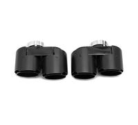 Car Turbocharger For BMW G20 G21 330i 330d 330e Quad Carbon Fiber Exhaust Tip No Welding Muffler Tip Exhaust Nozzle Tuning(Carbon Fiber G)