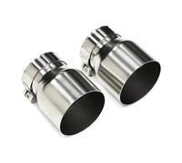 Car Turbocharger For BMW G22 G26 420i 430i G20 G21 320i 330i Exhaust Slip On Nozzle 2pcs/lot Stainless Steel Exhaust Tip Tailpipe(Matte)