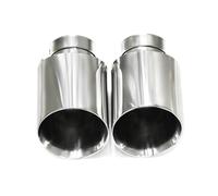 Car Turbocharger For BMW Series For Mazda For VW For Benz Taipipe Nozzle 1 PCS Car Modified Exhaust Pipe Bevel Edeg Muffler(ID60MMOD89MM)