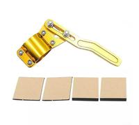 Car Turn Signal Lever Extension Aluminium Rod for Steering Wheel Adjustable from 30mm to 100mm Fits Control Lever Diameter 18mm to 28mm (gold)