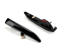 Car Turn Signal Light Wing Mirror Indicator Direction Indicator Lamp LED Dynamic Turn Signal Light For BMW 7 Series E65 E66 E67 E68 2001 2002 2003 2004 2005 2006 2007 2008(Dynamic Black)