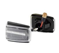 Car Turn Signal Lights 2Pcs For Volvo V40 V70 S40 850 240 740 C70 940 S70 S90 960 OEM 9178885 9190169 Dynamic LED Side Marker Blinker Turn Signal Light Car Turn Indicator ( Color : Dynamic Silver )