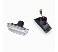 Car Turn Signal Lights, For Opel, For Insignia A MK1 2008-2017, For Meriva B MK2 2010-2017, For Adam 2012-2024 Smoked Side Marker Light Flowing