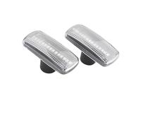 Car Turn Signal Lights Led Dynamic Side Marker Turn Signal Indicator Flash Light For Jeep For Commander For Patriot For Compass For Grand For Cherokee(Crystal white)