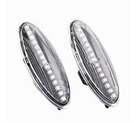 Car Turn Signal Lights Led Dynamic Side Marker Turn Signal Lights Sequential Blinker For Toyota For Yaris Mk2 P9 For RAV4 Mk3 For ACA3 For ALA3 For Mk1 E15(Dynamic Crystal)