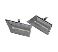 Car Turn Signals Car Led Dynamic Turn Signal Light For Opel For Vectra C 2002-2008 For Signum 2003-2008 Side Marker Fender Lights Blinker Indicator Lamp(Dynamic Crystal)