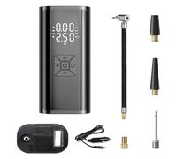 Car Tyre Inflator Air Compressor Portable, Cordless Car Tyre Pump 12v, Digital Tyre Inflator Electric Tyre Pumps For , Car Tire Pump With Air Pressure LED Light, Car Tire Pump With Air Pressure