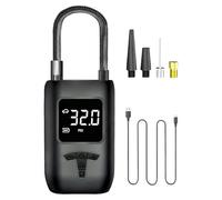 Car Tyre Inflator | Safe and Quiet Tool Adapter - Air Compressor Pump Inflator - for Bicycles, Sports Balls, Toys, Family, Home, Vehicle, Outdoor, Garage