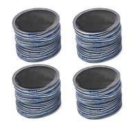 Car Tyre Repair Patch, 58mm Round Natural Rubber Tubeless Patches, 80 Pieces