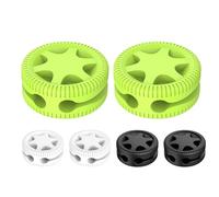 Car Tyre Shape Cable Clips with Double Slot - Desk Cable Holder Clips for Organizing and Managing Wires Office Bedroom Study Room Dorm Apartment Phone