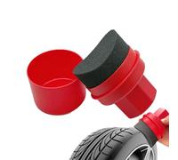 Car Tyre Sponge Brush, Tire Polishing Applicator, Elastic Dressing Applicator Pad, Tyre Polishing Curved Sponge Brush, Multipurpose Cleaning Tool For Vehicles