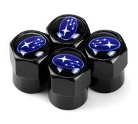 Car Tyre Valve Caps,Valve Extender,Car Tyres Leak Proof Dust Caps,for Subaru Impreza Legacy WRX STI BRZ Forester Ascent Levorg XV WRC Corrosion Resistant Valve Stem Covers Replacement Accessorie
