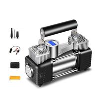 car tyres pump inflator air electronics portable pressure bike football digital gauge 12v kit repair tool power speed led light circular mini bus 4WD Freight cars Agricultural vehicle (Digital)