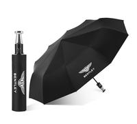 Car Umbrella for Bentley Continental GTC 2.Gen/GTC V8/GTC V8 S/Continental GTC Speed/Continental GTC Supersports 2011-2018, Compact Parasol Portable and Automatic Rain Umbrella Large Rids Travel