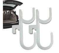 Car Umbrella Hook - Heavy Duty Vehicle Bag Hooks for Quiet No Drilling Installation, Space-Saving Storage with Secure Holding, Trunk Organizer for Trucks Trailers Tractors Automobiles, Black,