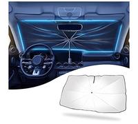 Car Umbrella Sun Shade Cover,Foldable and Storable with Opening Design Car Sun Shade Windshield,Block UV Rays and Keep The Interior of The Cars Cool (Upgraded Opening Design)