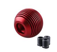 Car Universal Gear Shift Knob Lever Shifter Handle Aluminum Head Car Gear Shift Knob(Red)