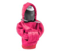 Car Universal Shift Knob Cover, Gear Shift Cover,4.7 Inch Car Shifter Stick Protector Decoration,Red Funny Sweater Hoodie Replacement for Gearshift,