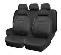 Car Upholstery Protector Universal Car For Seat Covers Red Simple Waterproof 5 For Cover Upgrade Accessories(Black)