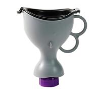 Car Urinal, Ergonomic Unisex Design, 1 Piece, Spill Proof Pee Bottle, Emergencies Travel Toilet, Secure Leakproof Screw Cap for Camping and Road Trips