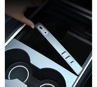 Car USB Hub Charger for Tesla Model Y 2021-2024 and Model 3 2021-2023, Fast Charging, Center Console Multiport Phone Charger Docking Station Adapter Accessories (not suitable for Model 3 2024)