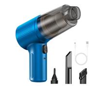 Car Vacuum Cleaner - 3.7 Volt Wireless ABS Body, Powerful Cordless Handheld, Type-C Charging | Vehicle Seat Crevices, Trunk Storage Area, Dashboard Surfaces, Gear Shift Console, Car Floor Mats