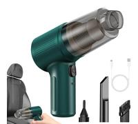Car Vacuum Cleaner - 3.7 Volt Wireless ABS Body, Powerful Cordless Handheld, Type-C Charging | Vehicle Seat Crevices, Trunk Storage Area, Dashboard Surfaces, Gear Shift Console, Car Floor Mats