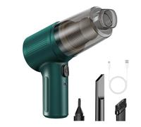 Car Vacuum Cleaner - Powerful Cordless Hand Vacuum | 1200mAh Large-capacity Battery Small Vacuum | Vehicle Vacuum Cleaner Wireless Handheld Car Vacuum For Small Places(Black, White, Gray, Blue, Pink)