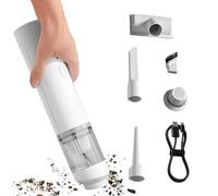 Car Vacuum, Portable Cordless Vacuum Cleaner with Strong Suction, 10.63x2.17 Inches Nozzle Rechargeable Air Duster for Vehicle Seats RV Truck Home Carpet Furniture Pet Hair