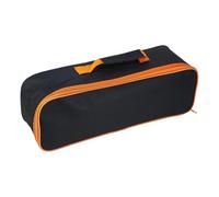 Car Vacuum Storage Bag Oxford Fabric Carry Case with Handle, 43 X 9 X 13 Cm Zippered Organizer for Road-Trip Gear Portable Vacuum Bag Inflator Storage Case Vehicle Gear Organizer Pouch Cabin Accessory