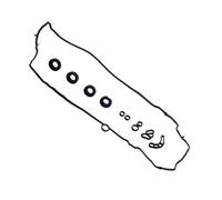 Car Valve Cover Gasket Set Compatible With Buick For Envision 2.0L 2016-2018 For Regal 2014-2017 Engine Valve Cover Gasket Replacement OEM 12635953