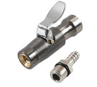 Car Valve Lever Plug Air Chuck - Air Chuck Quick Connect, Precision Inflation Connector For Bike, Durablle Airs Pump Tool For Bike Scooter Motorcycle SUV RV Outdoor Garage Inflation