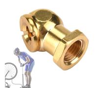 Car Valve Lever Plug Air Chuck - Closed Airflow Chuck Structure Tire Air Chuck | Erosion-Resistant Tire Inflation Nozzle | Tyre Inflator Quick Connector for Attaching to Tire Inflators, Pressure Gauge