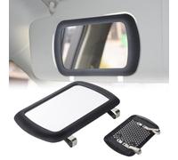 Car Vanity Mirror, For FIAT 500/500C/500E/Abarth Auto Sun Visor HD Makeup Mirror, Clip on Rear View Sun Shading Mirror for Women