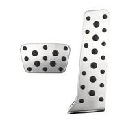 Car Vehicle Pedal Foot Treadle For Lexus For RX 2016-2018 For Toyota For Reiz 2010+ Stainless Steel Gas Accelerator Brake Pedals Cover Kits AT Car Pedal Cover Pedals Set