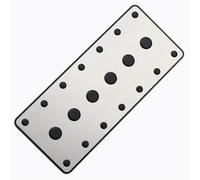 Car Vehicle Pedal Foot Treadle For Toyota For Hilux For Revo For Carmilla AT 2015 2016 2017 2018 2019 2020 2021 Stainless Steel Auto Pedal Protection Cover Car Pedals Pedals Set(Rest Pedal 1Pcs)
