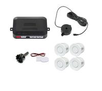 Car Vehicle Reverse sensor Application reversing radar Car Parking Sensor Kit 22mm 4 Sensors Reverse Backup Radar Sound Alert Indicator Probe 12V