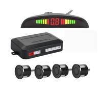 Car Vehicle Reverse sensor Car Parking Sensor with 4 Reverse Radar Accurate Digital Display of Obstacle Distance Sound Alert Indicator
