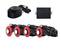 Car Vehicle Reverse sensor Professional Front Parking Sensor Kit Prefix Concealed Built-in Flat Parktronic Assistant Not Reversing Backup Radar