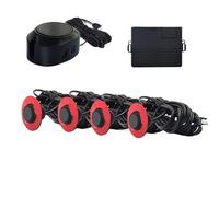 Car Vehicle Reverse sensor Professional Front Parking Sensor Kit Prefix Concealed Built-in Flat Parktronic Assistant Not Reversing Backup Radar