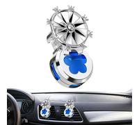 Car Vent Air Freshener, 5ml Deodorizer Freshener, Creative Fan Clip, 2.48 x 1.57 x 0.78inch Scent Diffuser Fragrance Ornament Decor, Stylish Accessory for Women Men Daily Use
