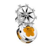 Car Vent Air Freshener, 5ml Deodorizer Freshener, Creative Fan Clip, 2.48 x 1.57 x 0.78inch Scent Diffuser Fragrance Ornament Decor, Stylish Accessory for Women Men Daily Use