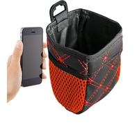 Car Vent Bag Air Storage Organiser Dashboard Storage Bag PU Leather Organiser Car Outlet Air Vent Tortor Mourning Holder Small Car Bag Dashboard Tidy Bag Stream Tas