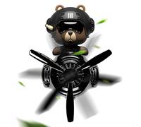Car Vent Clips Air Freshener - Bear Freshener Clip | Stylish Auto Aromatherapy Accessory, Cute Aromatherapy Vent Clip, Travel-Friendly Auto Diffuser For A Pleasant Ride,