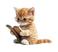 Car Vent Clips - Cute Cat Air Purifier for Vehicle Interior | 3D Acrylic Deodorizer with Aromatherapy Function, Easy Clip On Design, and Stylish Decor for Teens Men Women Drivers and Road Trips