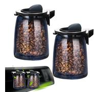 Car Vent Diffuser, Car Air Freshener Clip - 2 Pack Coffee Bean Car Diffuser | Heavy Duty Car Fragrance Diffuser, Durable Car Air Freshener Decoration