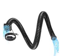 Car Vent Extender for Back Seat Extendable Air Conditioning Tube with USB